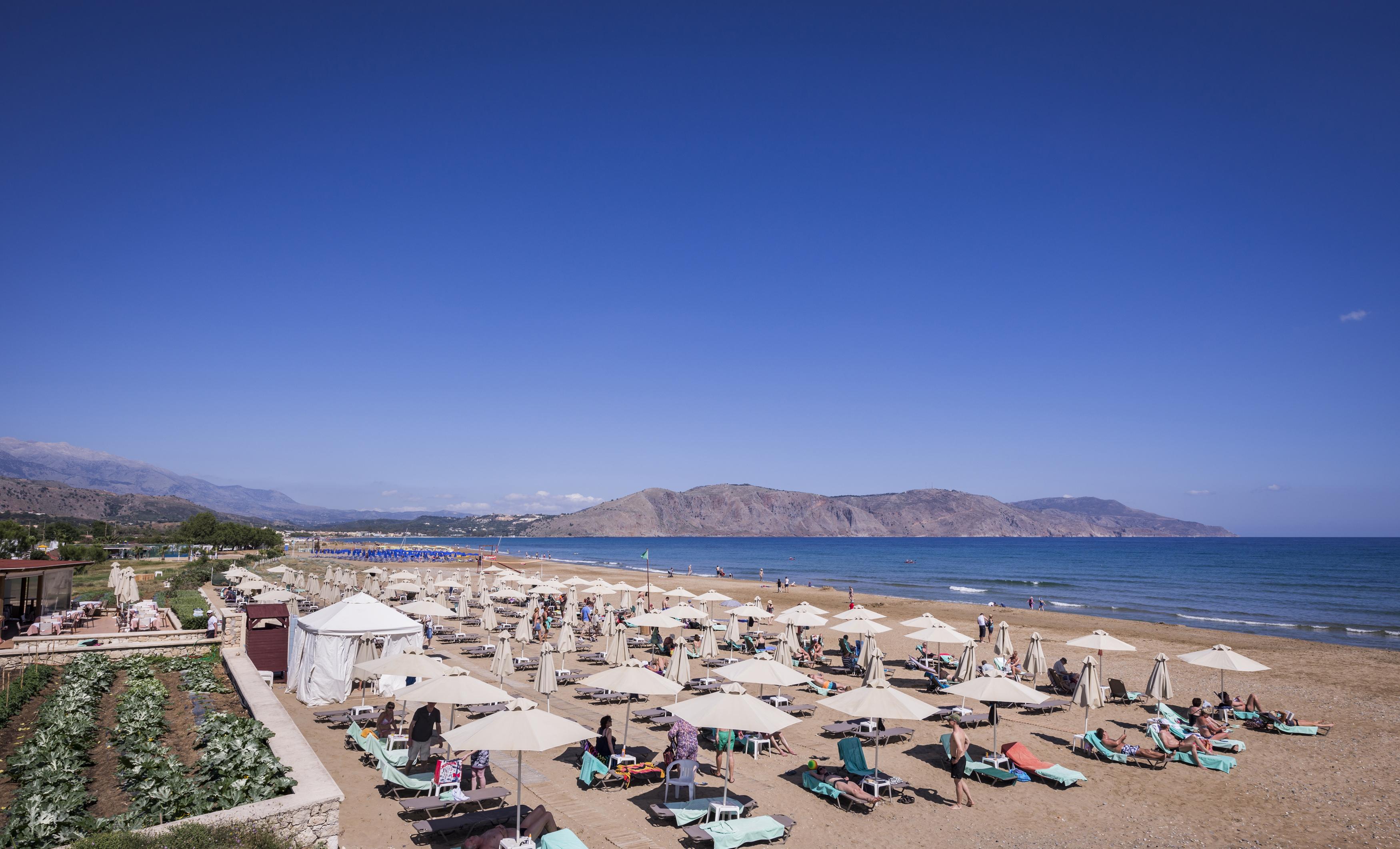 Vantaris Palace Paralia Kourna Exteriör bild