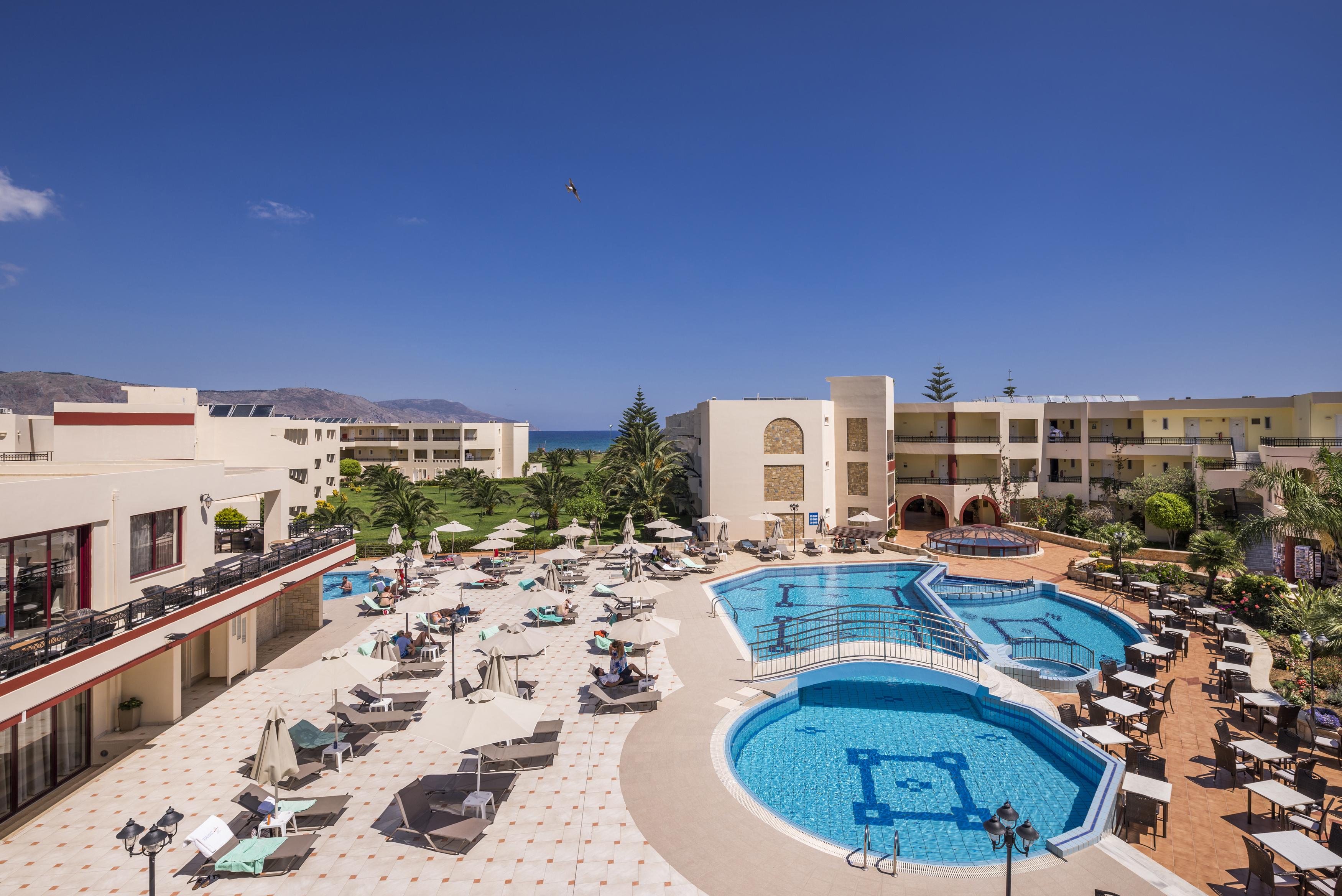 Vantaris Palace Paralia Kourna Exteriör bild