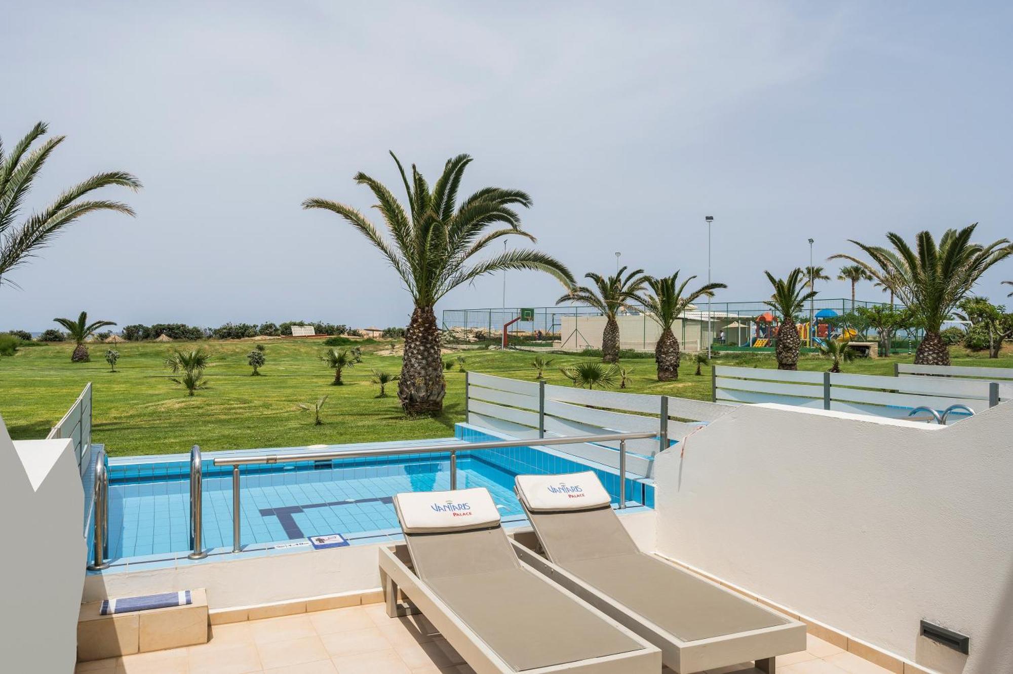 Vantaris Palace Paralia Kourna Exteriör bild