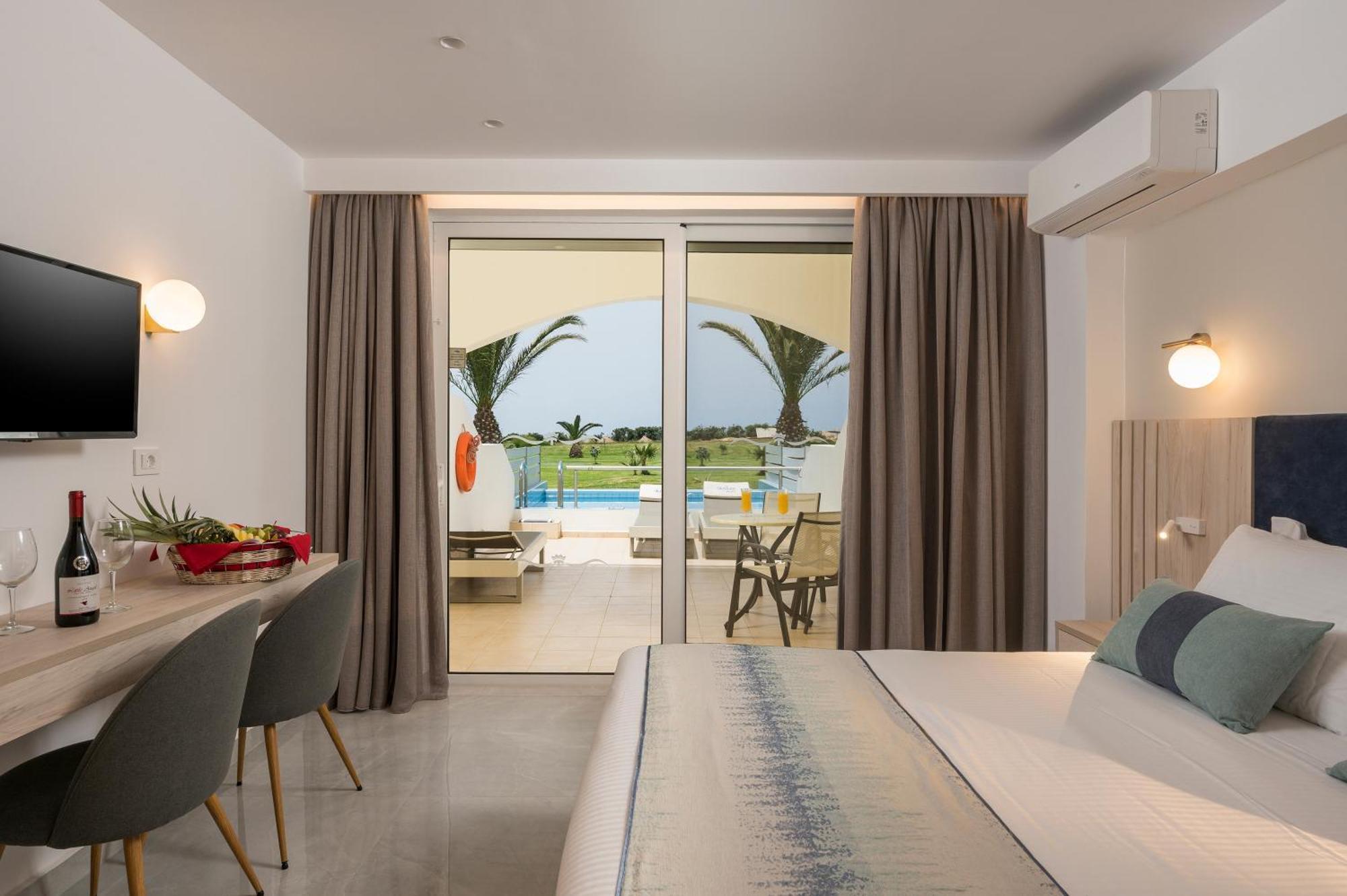 Vantaris Palace Paralia Kourna Exteriör bild