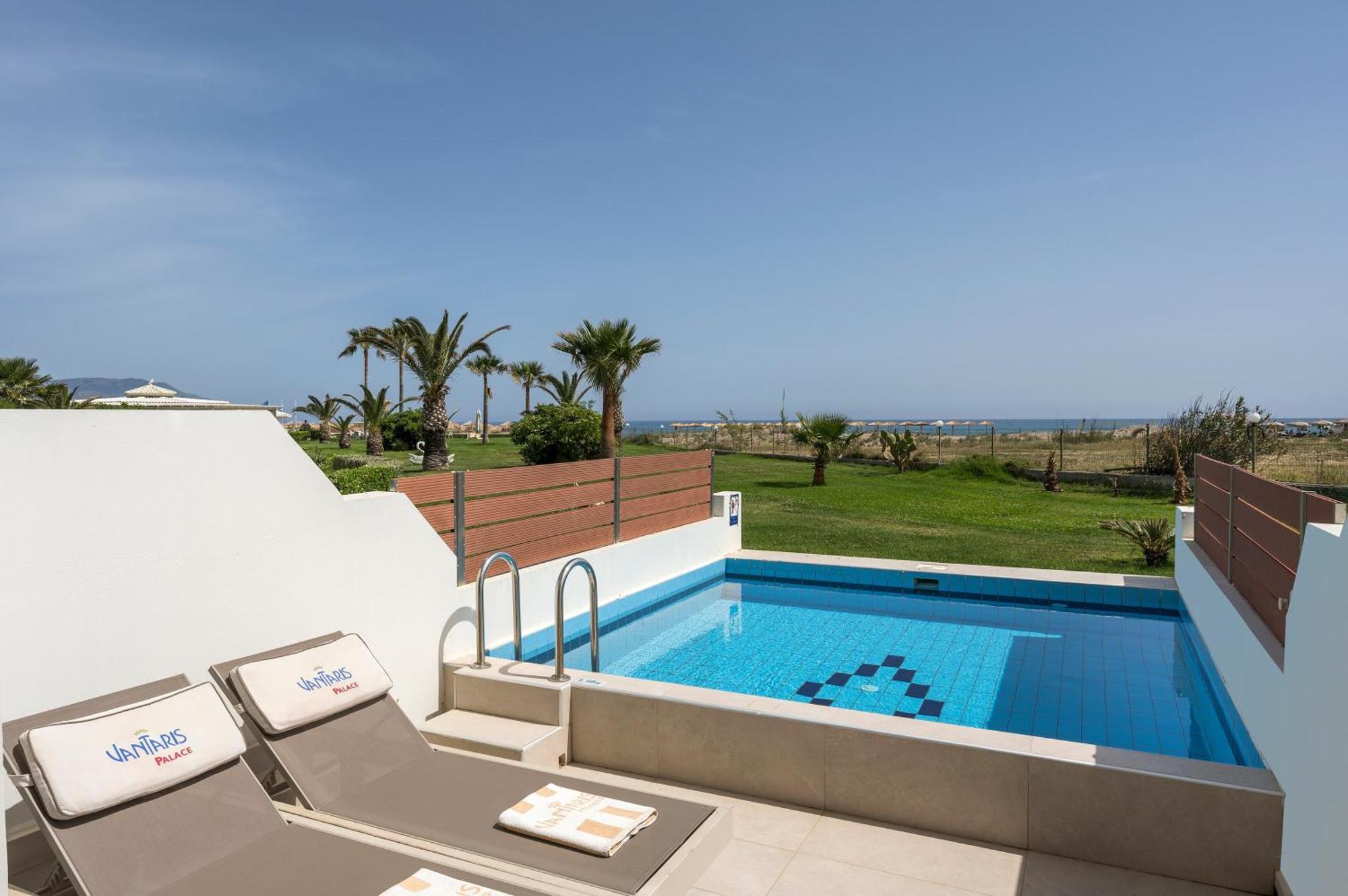 Vantaris Palace Paralia Kourna Exteriör bild