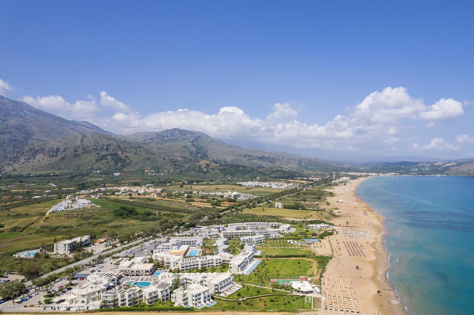 Vantaris Palace Paralia Kourna Exteriör bild