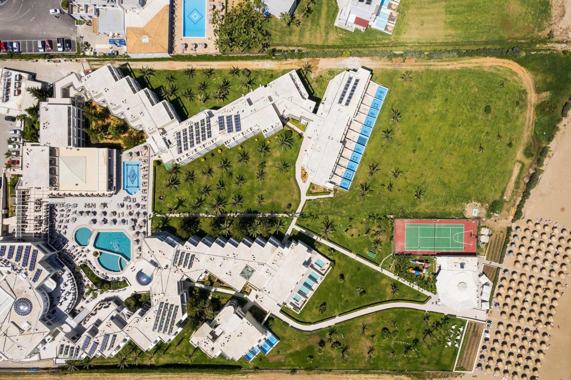 Vantaris Palace Paralia Kourna Exteriör bild