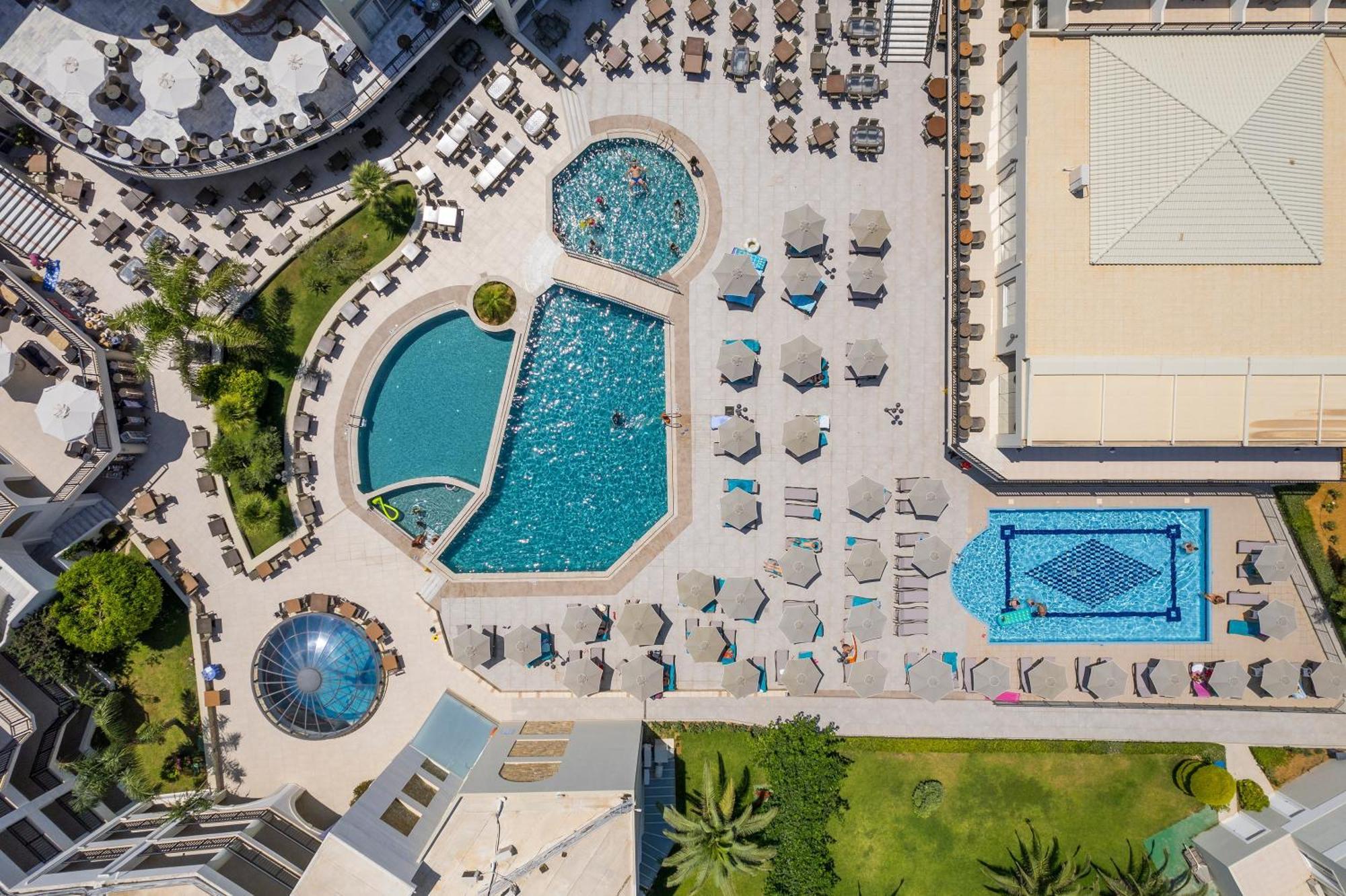 Vantaris Palace Paralia Kourna Exteriör bild