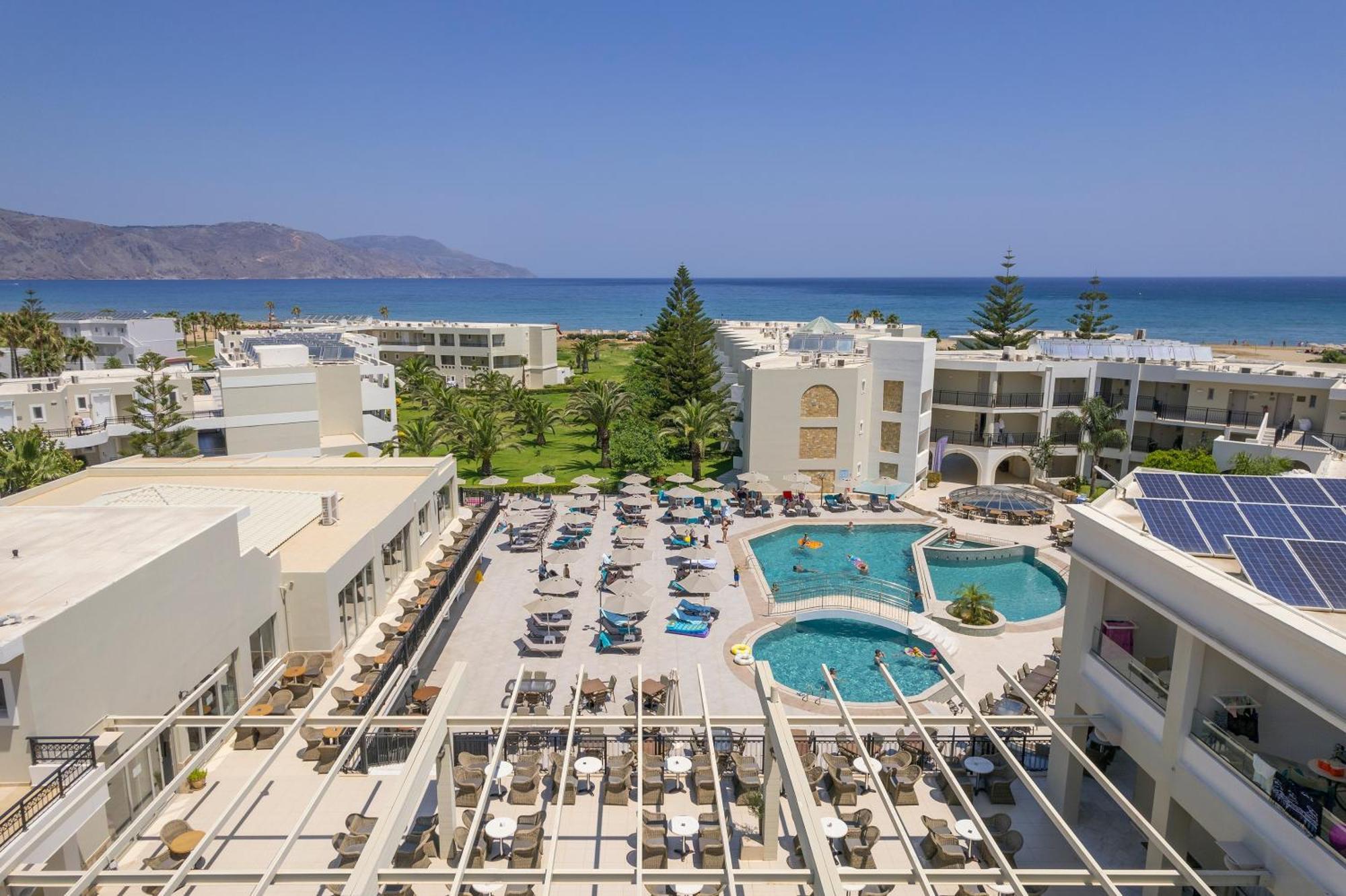 Vantaris Palace Paralia Kourna Exteriör bild