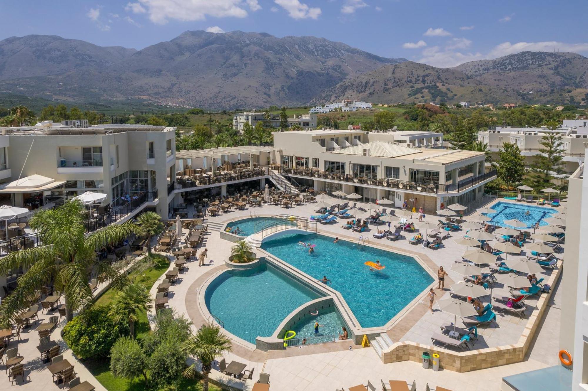 Vantaris Palace Paralia Kourna Exteriör bild